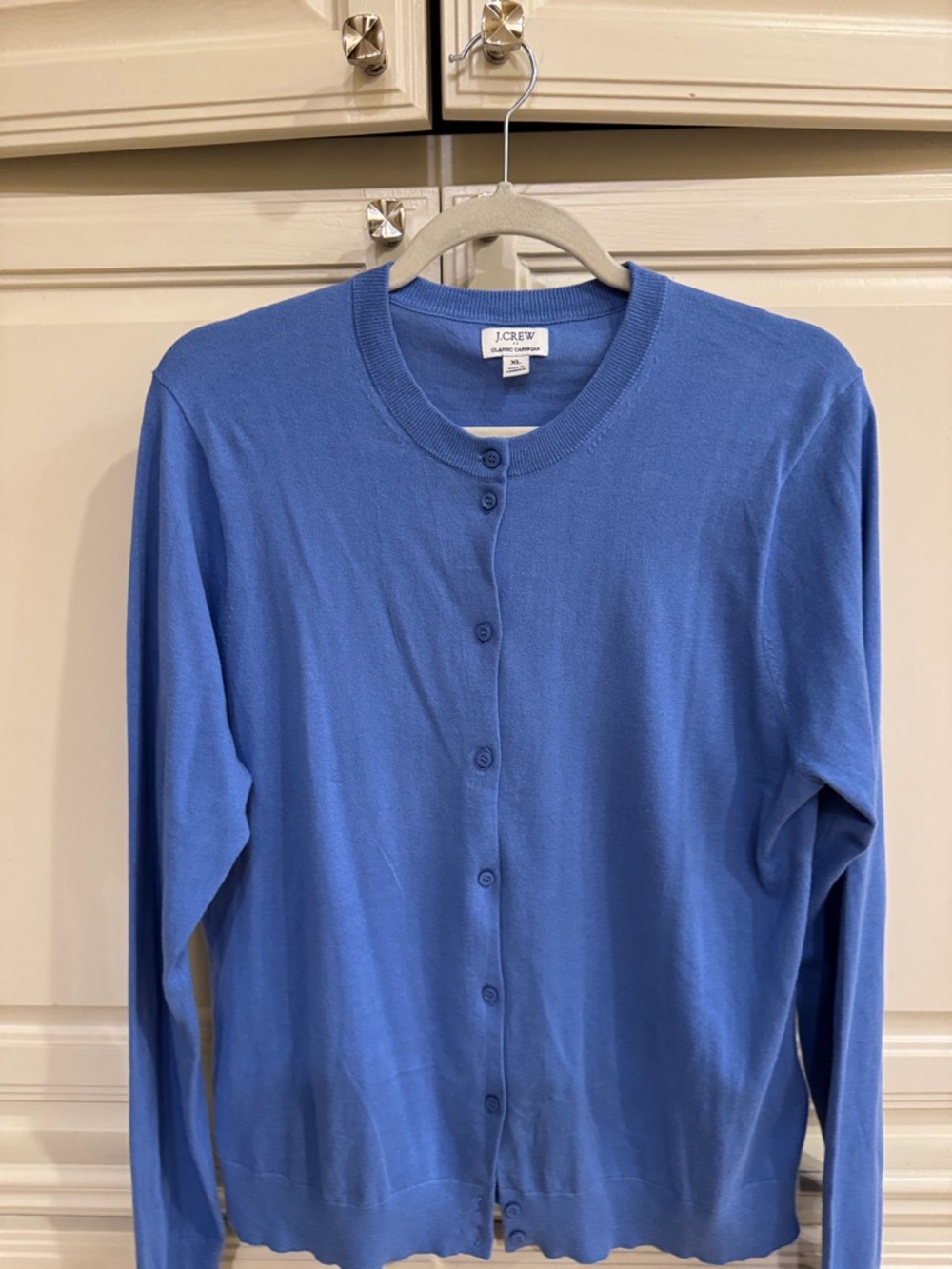 J. Crew Periwinkle Button-Up Cardigan